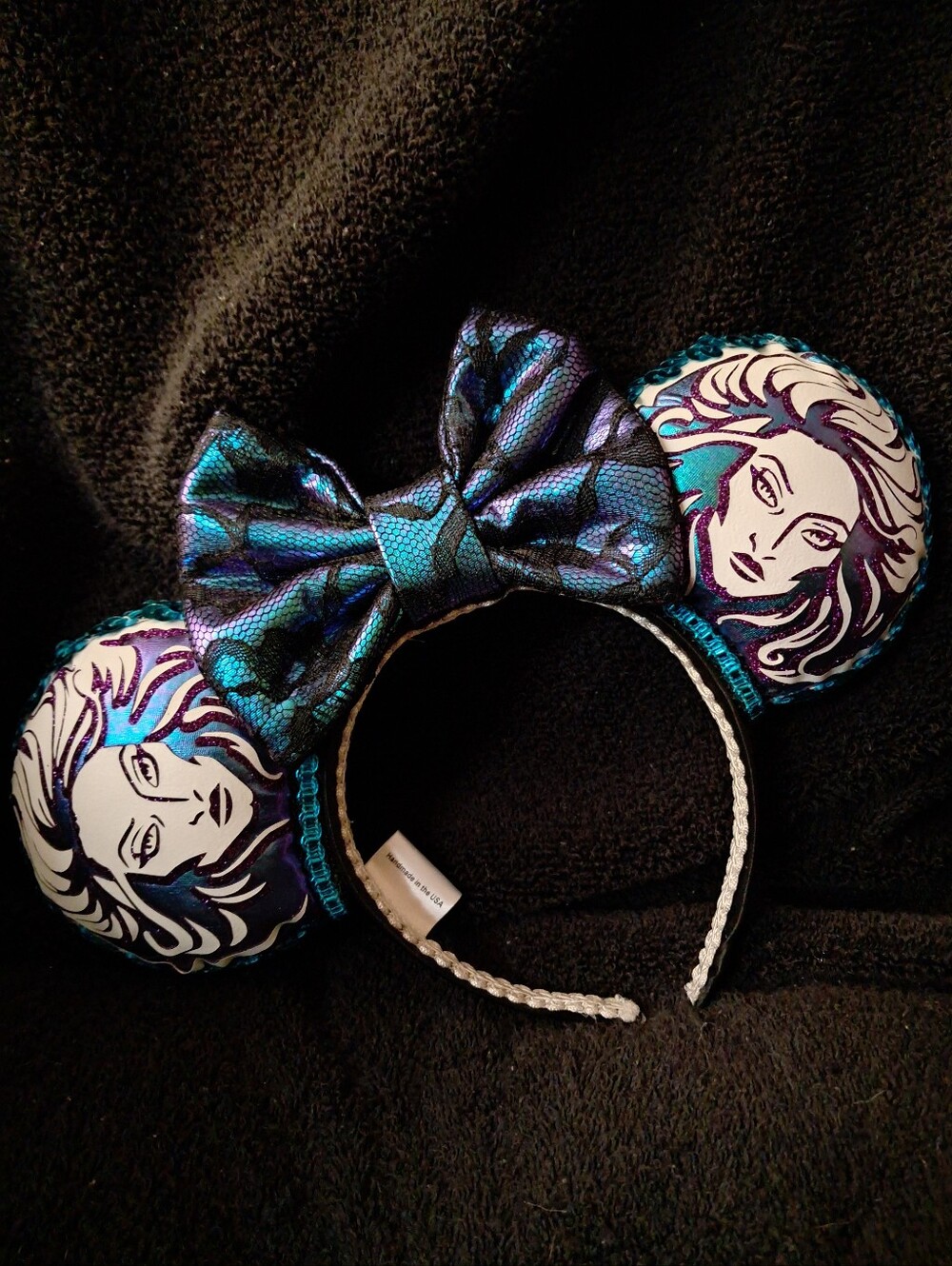 Handmade Haunted Mansion GITD Madame Leota Minnie Ears
